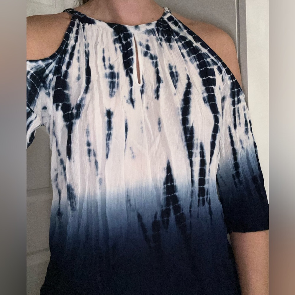 Reitmans Tie-dye Off the Shoulder Top
